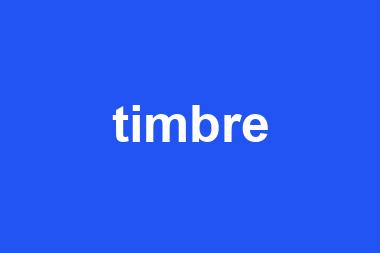 timbre