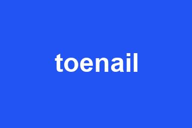 toenail