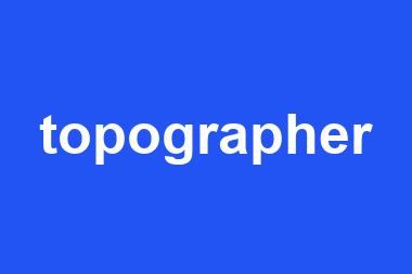 topographer