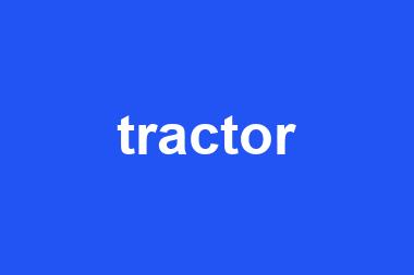 tractor