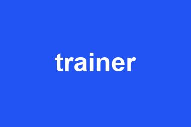 trainer