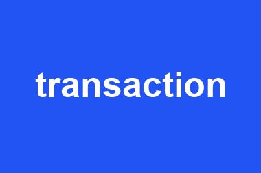 transaction