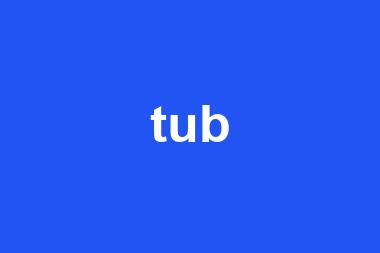 tub