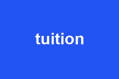 tuition