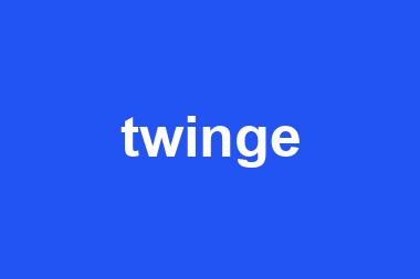 twinge