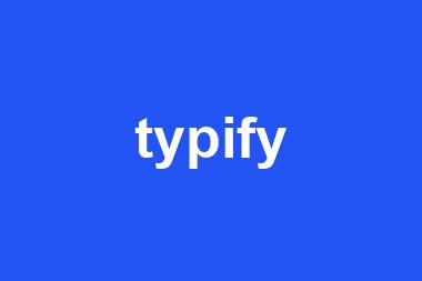 typify