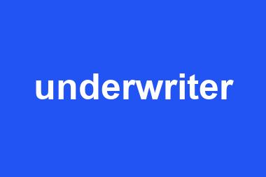 underwriter