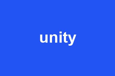 unity