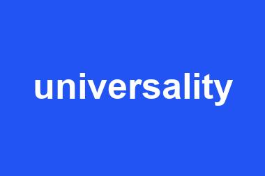 universality