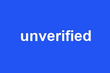 unverified