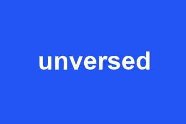 unversed