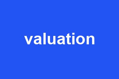 valuation