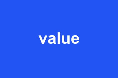 value