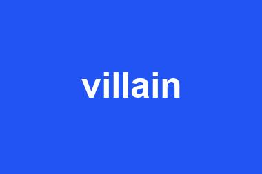 villain