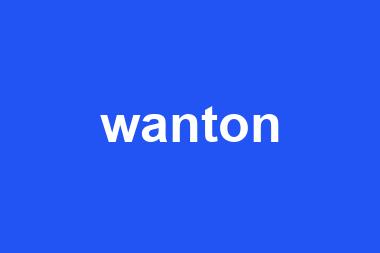 wanton