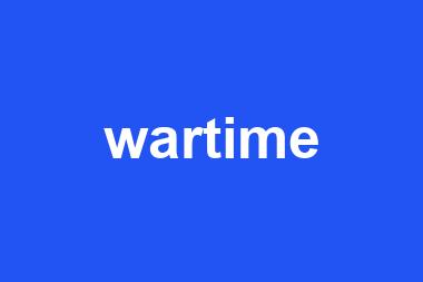 wartime