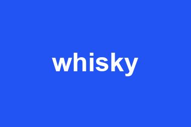 whisky