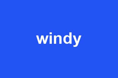 windy