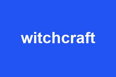 witchcraft