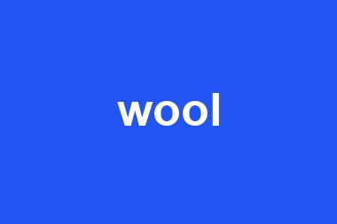 wool