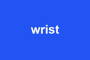 wrist