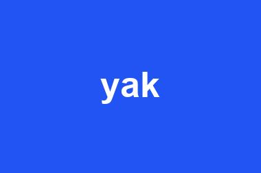 yak